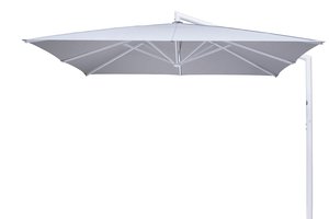 Quadratischer May-Schirm Rialto in telegrau, ohne Volant